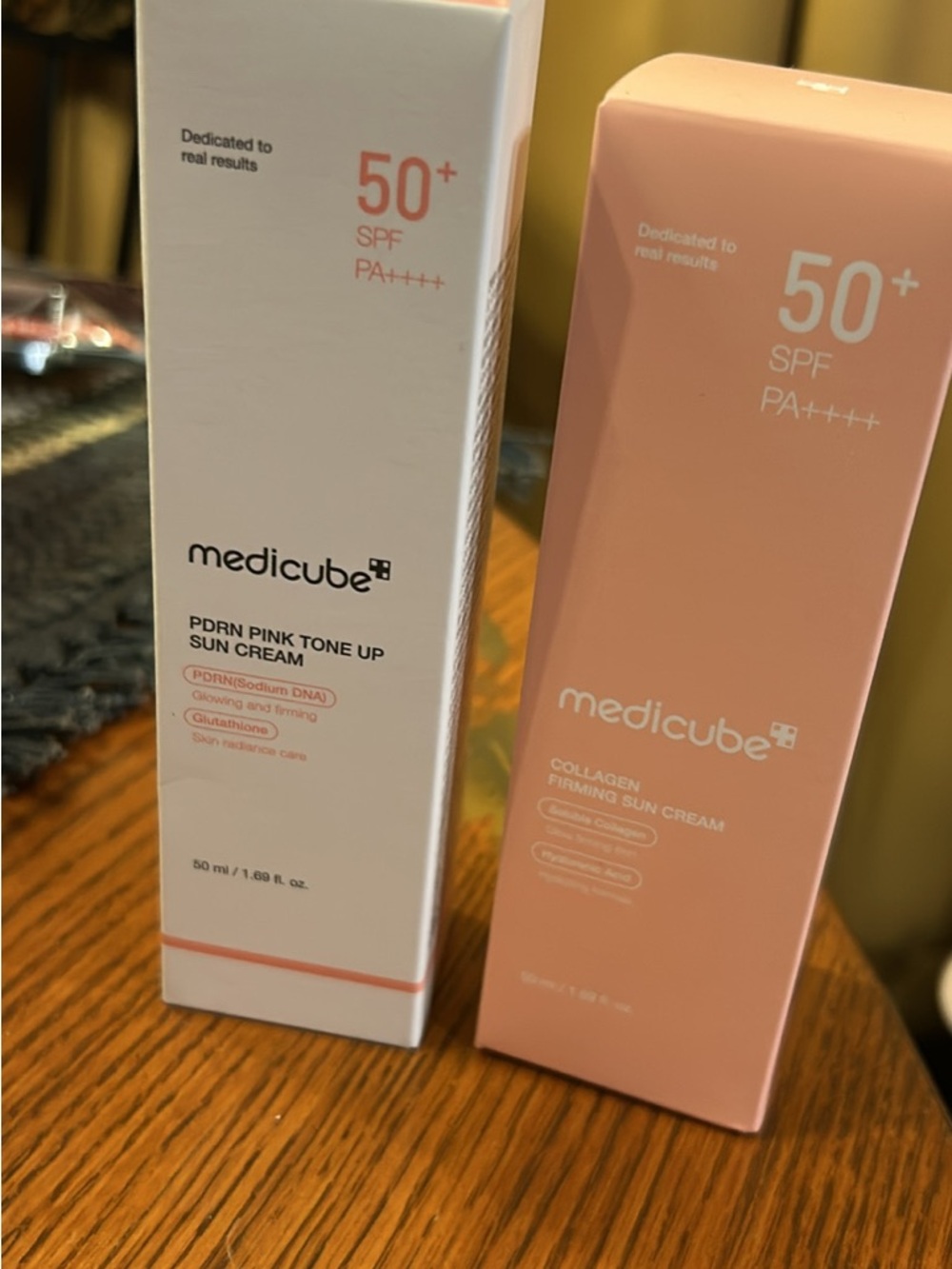 Medicube PDRN Pink Tone Up Sun Cream SPF50+ PA++++ - Pink